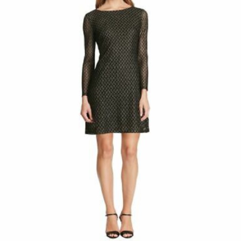 American Living black and gold dress. Size 12. New